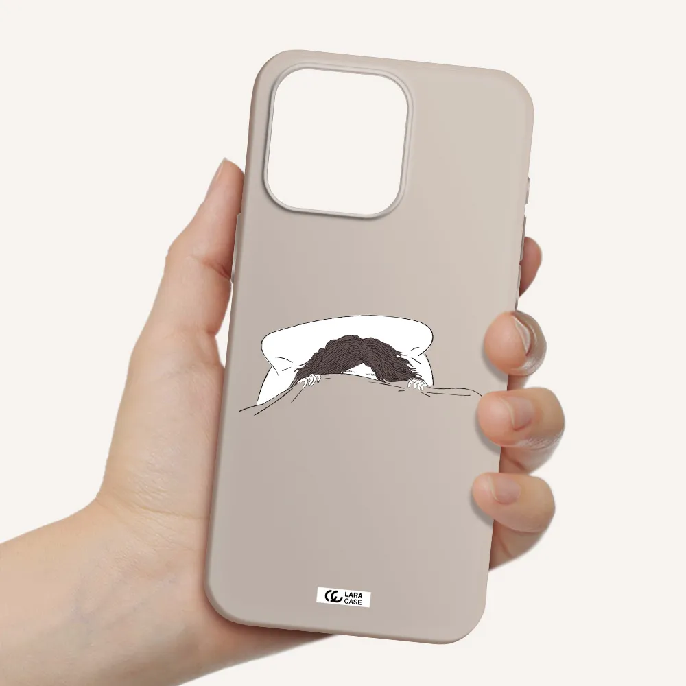 Do Not Wake Me Up Apple Iphone 15 Pro max Silicone Stone Case