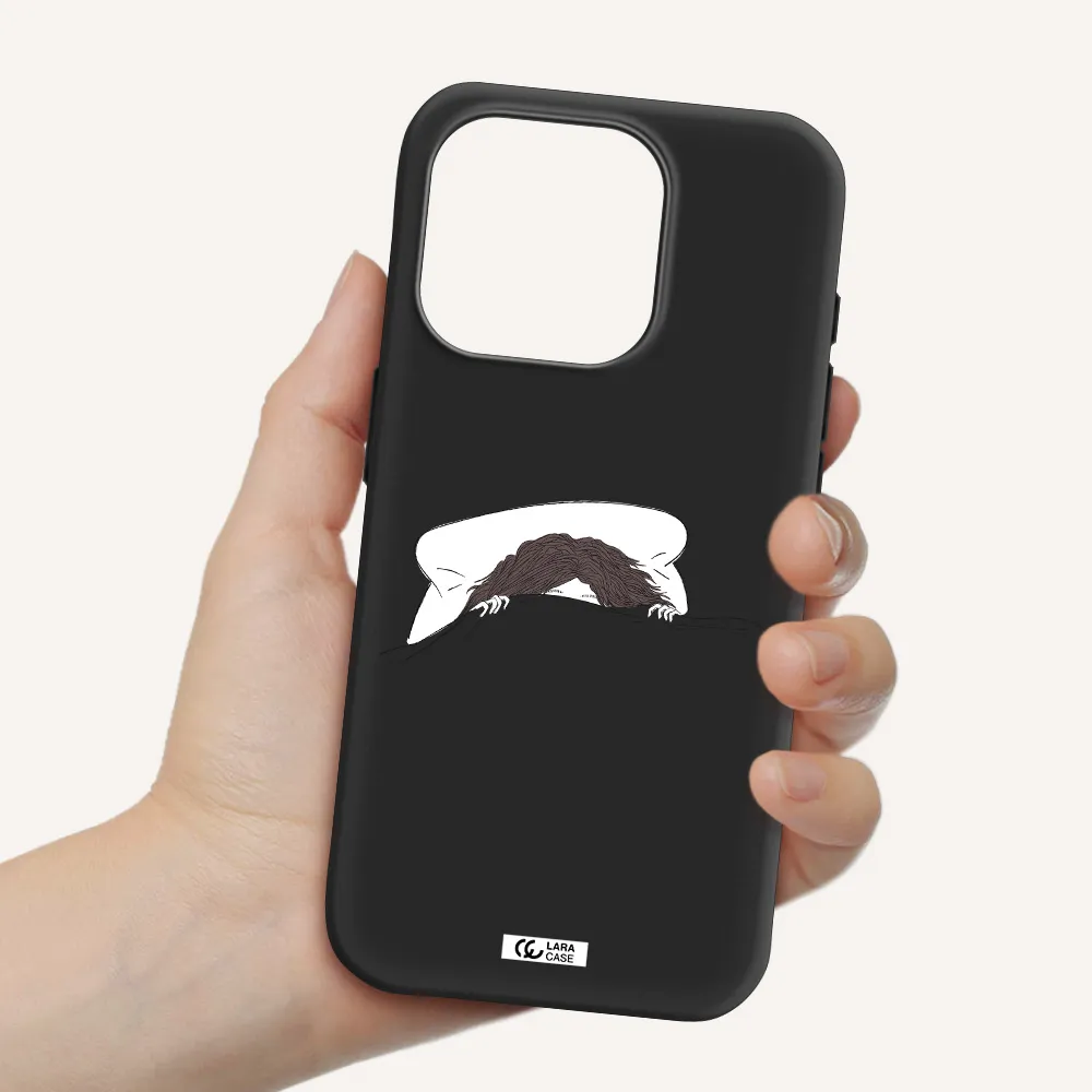 Do Not Wake Me Up Apple Iphone 15 Pro Silicone Black Case