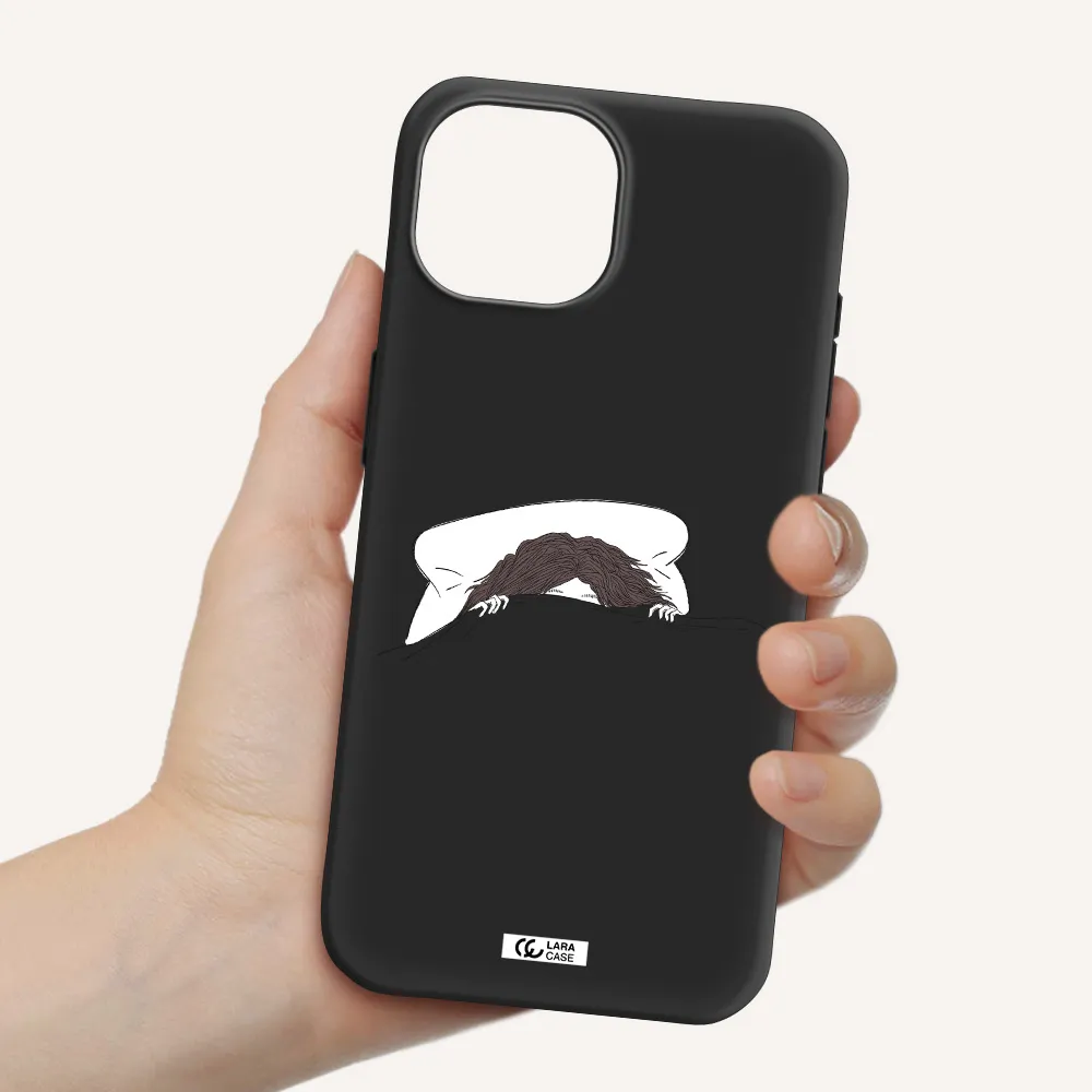 Do Not Wake Me Up Apple iPhone 15 Silicone black Case