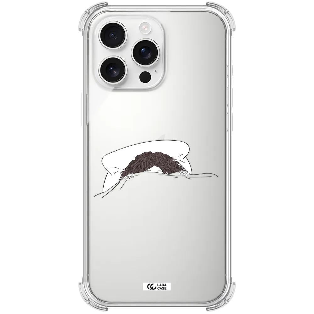 Do Not Wake Me Up Apple Iphone 16 Pro Max Clear Pc Case