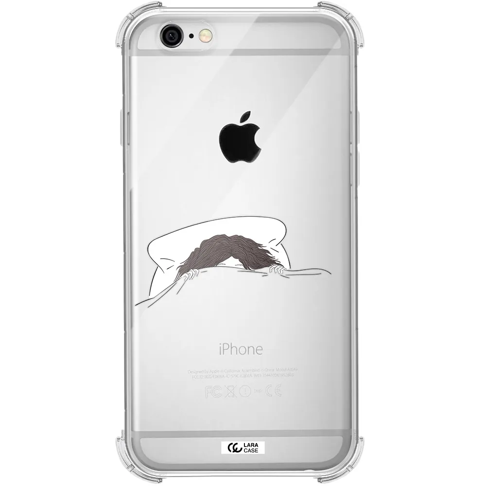 Do Not Wake Me Up Apple iPhone 6 Clear PC Case