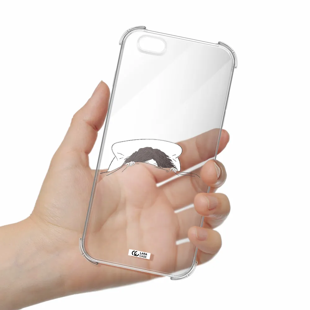 Do Not Wake Me Up Apple iPhone 6 plus Clear PC Case