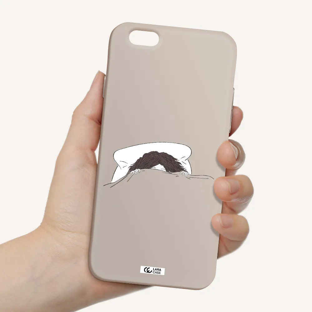 Do Not Wake Me Up Apple iPhone 6 Silicone Stone Case