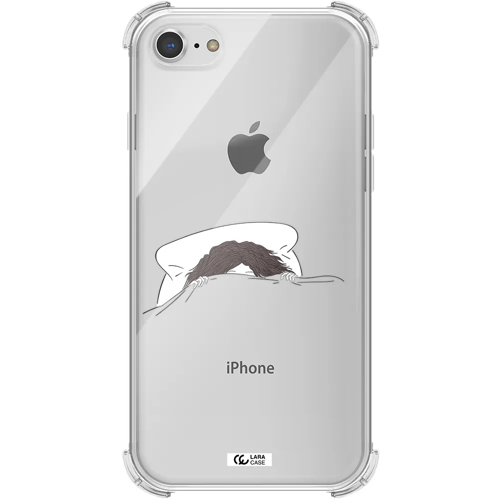 Do Not Wake Me Up Apple iPhone 7 Clear PC Case