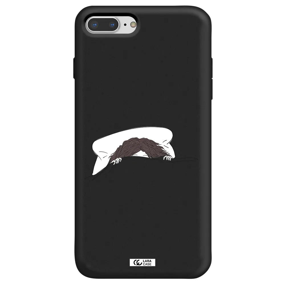 Do Not Wake Me Up Apple iPhone 7 plus Silicone black Case