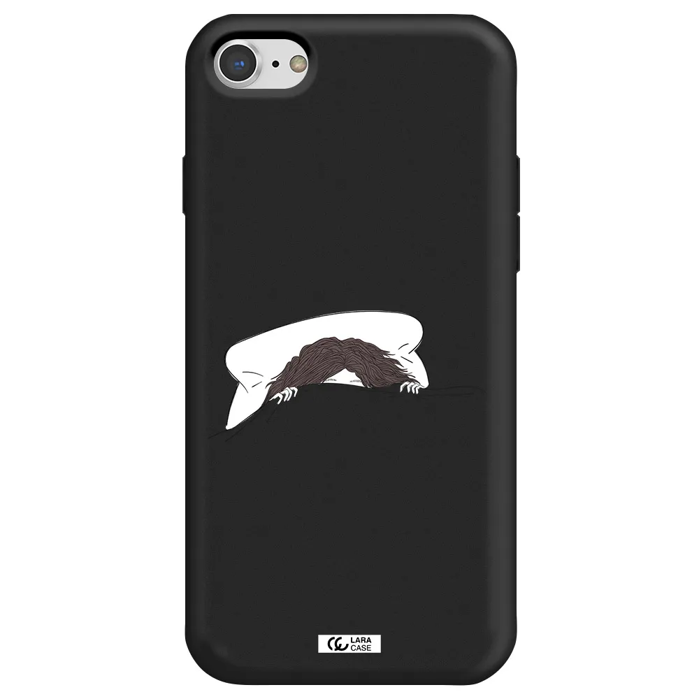 Do Not Wake Me Up Apple iPhone 7 Silicone black Case