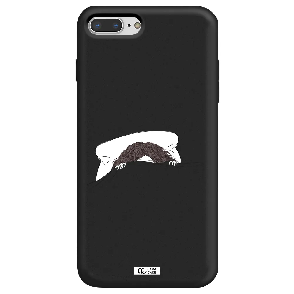 Do Not Wake Me Up Apple iPhone 8 plus Silicone black Case