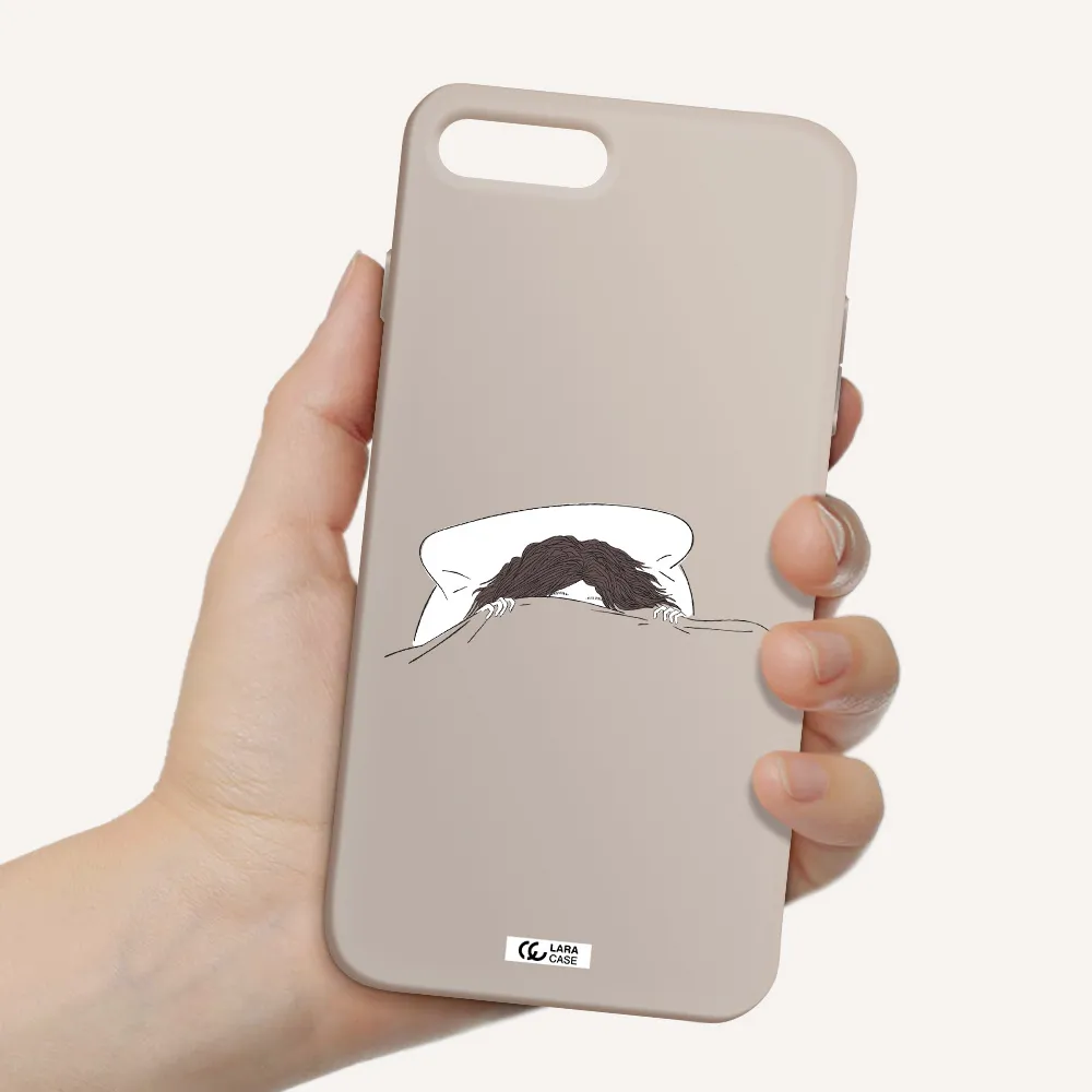 Do Not Wake Me Up Apple iPhone 8 plus Silicone Stone Case