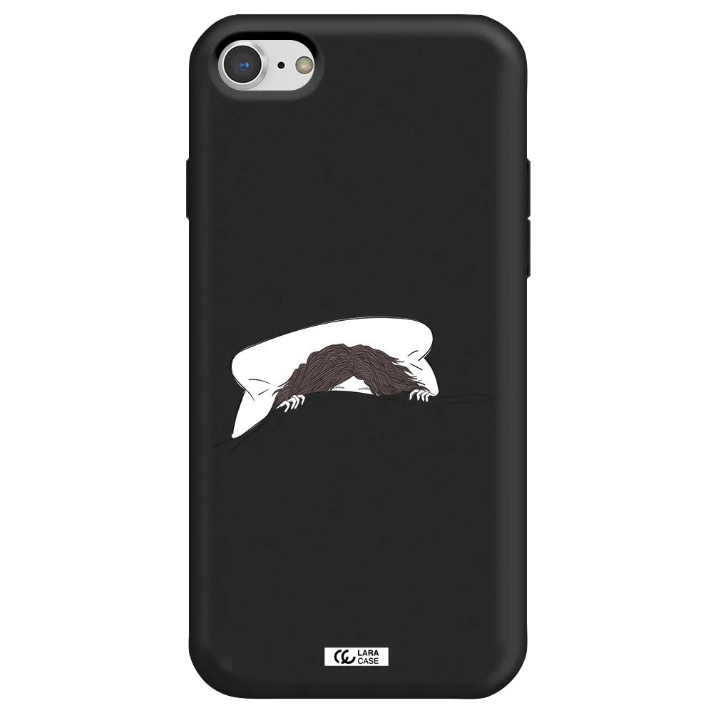 Do Not Wake Me Up Apple iPhone 8 Silicone black Case