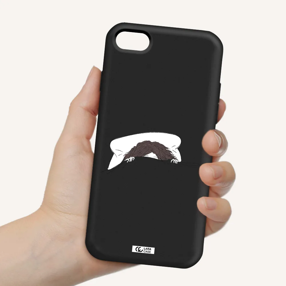 Do Not Wake Me Up Apple iPhone 8 Silicone black Case