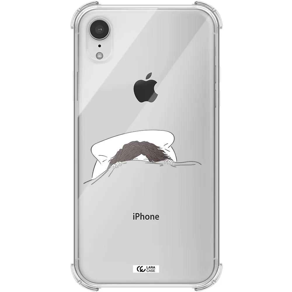 Do Not Wake Me Up Apple iPhone XR Clear PC Case