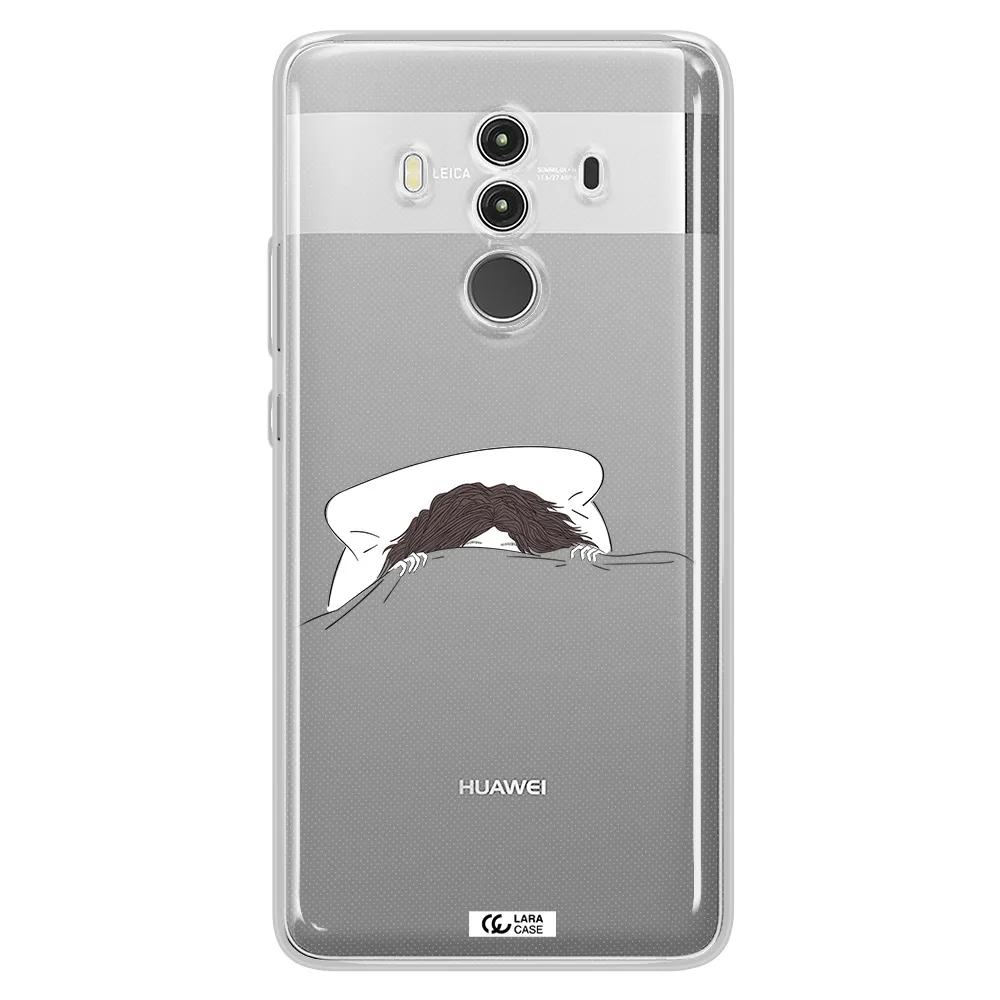 Do Not Wake Me Up Huawei Mate 10 Clear TPU Case
