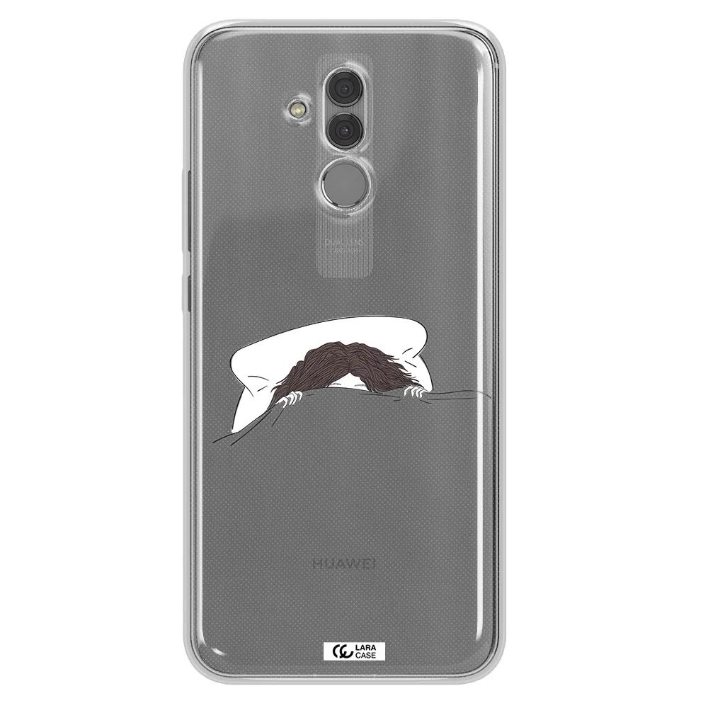 Do Not Wake Me Up Huawei Mate 20 Lite Clear TPU Case