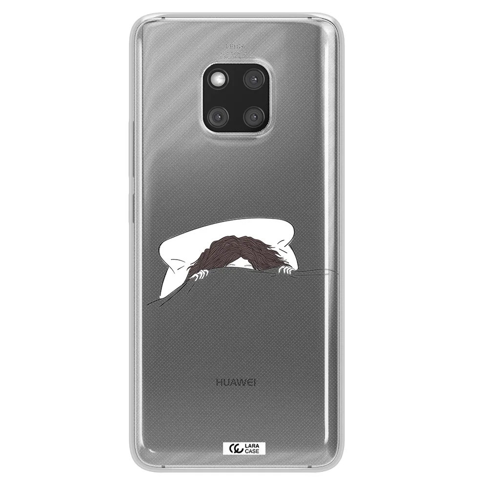 Do Not Wake Me Up Huawei Mate 20 Pro Clear TPU Case