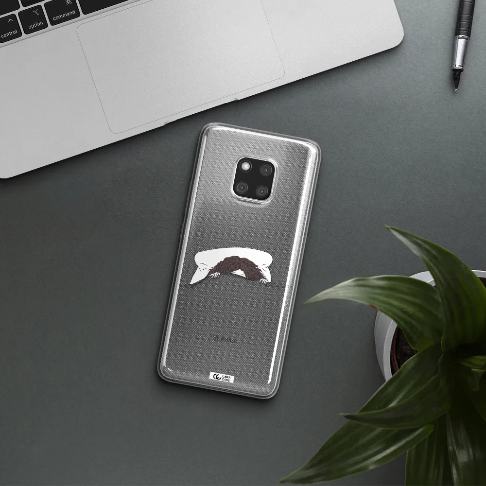 Do Not Wake Me Up Huawei Mate 20 Pro Clear TPU Case