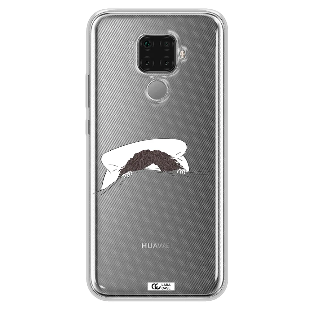 Do Not Wake Me Up Huawei Mate 30 Lite Clear TPU Case