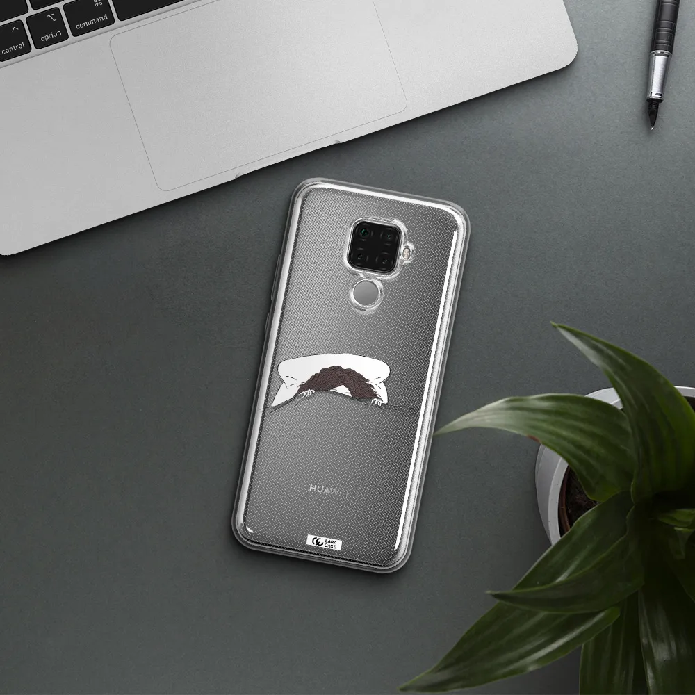 Do Not Wake Me Up Huawei Mate 30 Lite Clear TPU Case