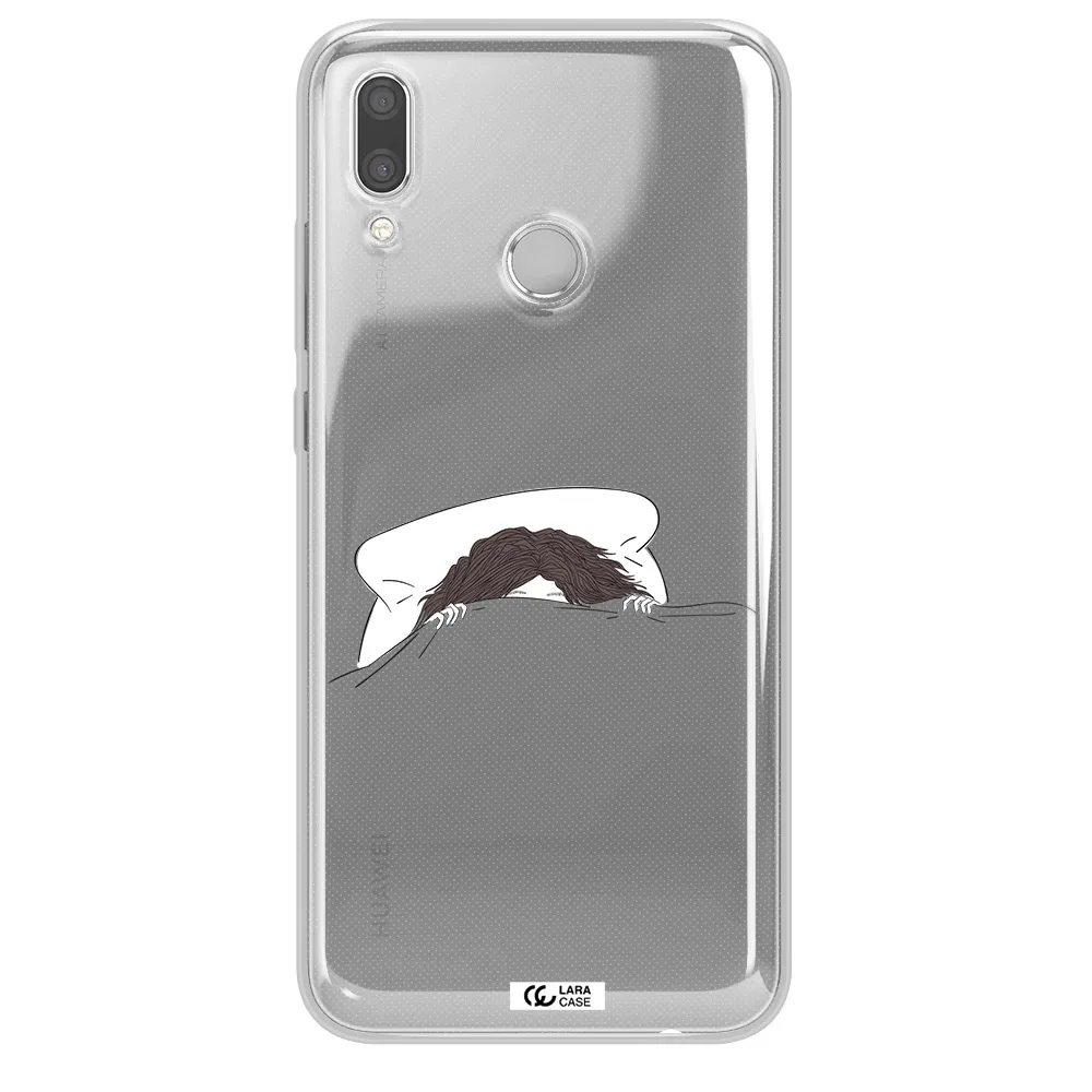 Do Not Wake Me Up Huawei P Smart 2019 Clear TPU Case