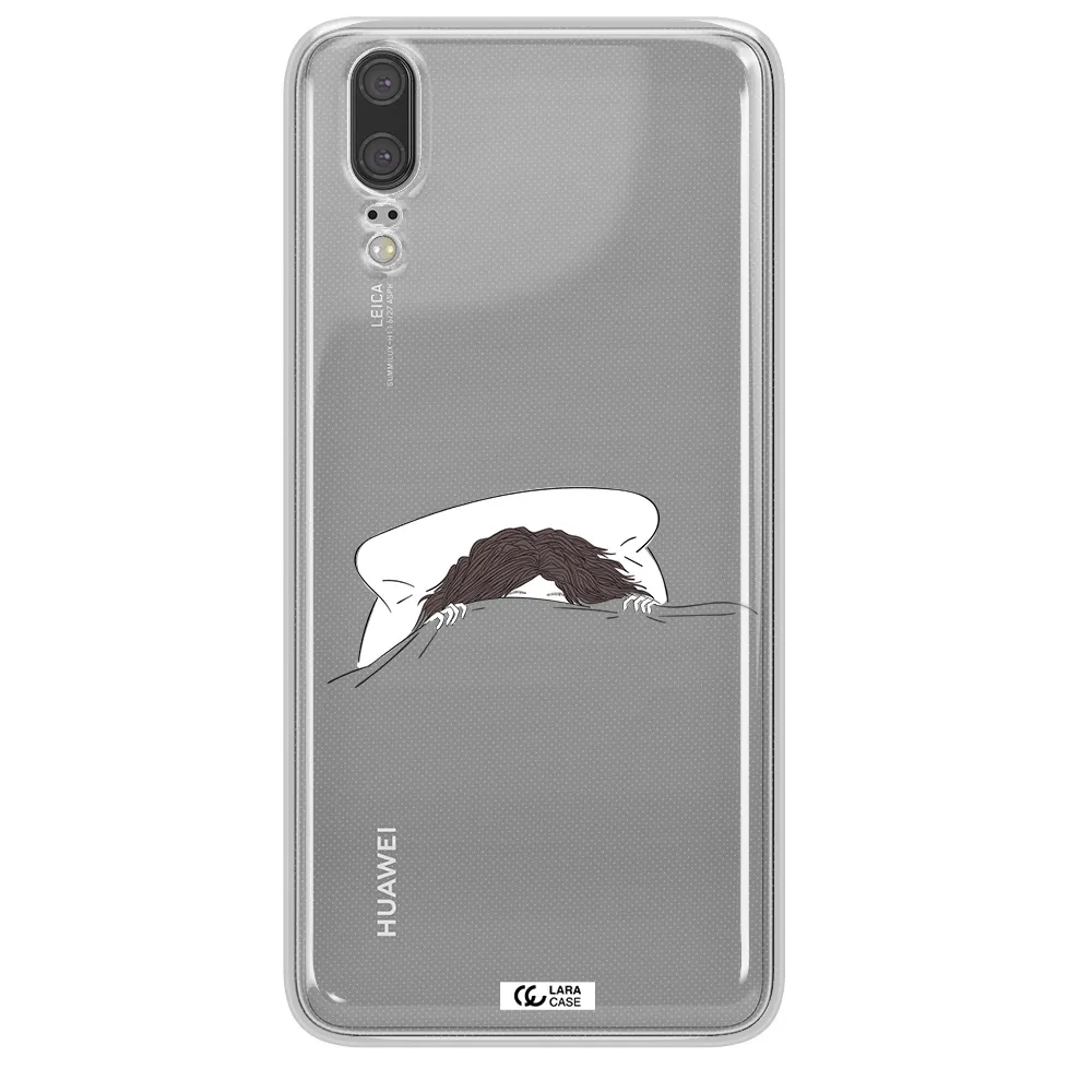 Do Not Wake Me Up Huawei P20 Clear TPU Case
