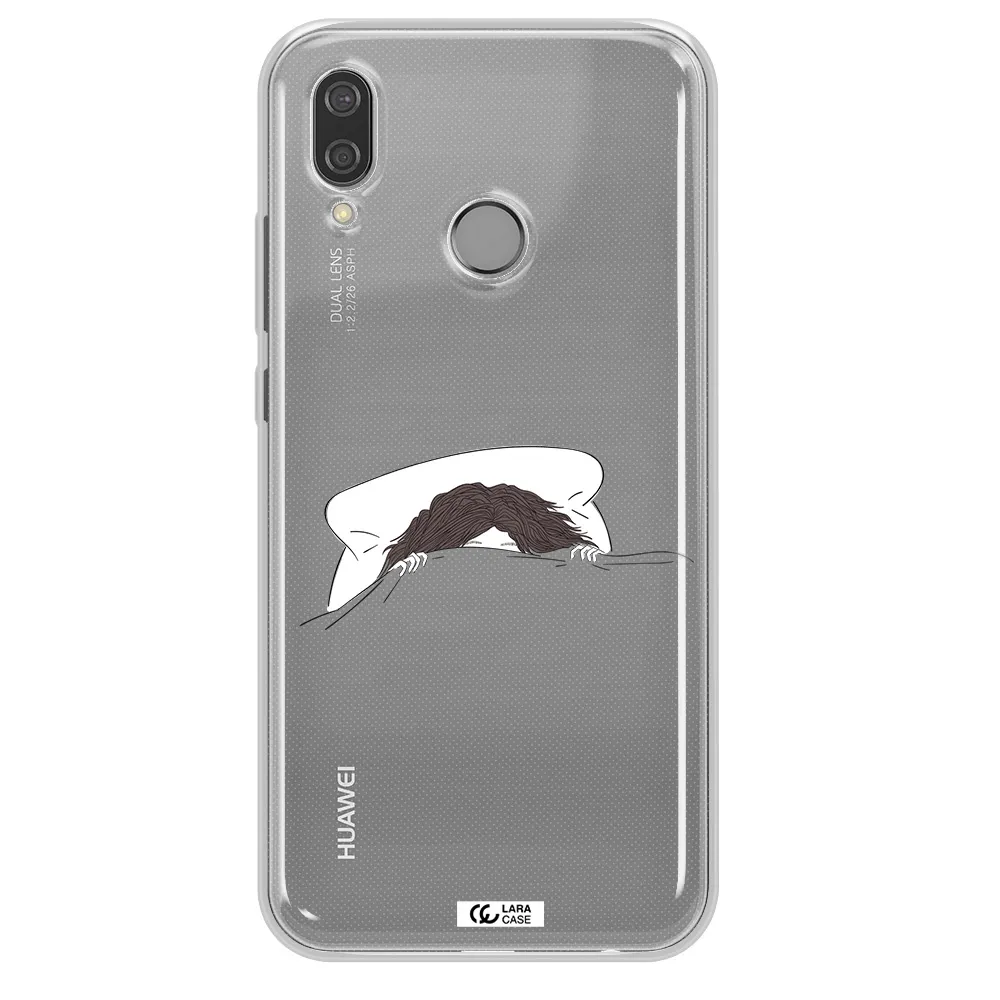 Do Not Wake Me Up Huawei P20 Lite Clear TPU Case