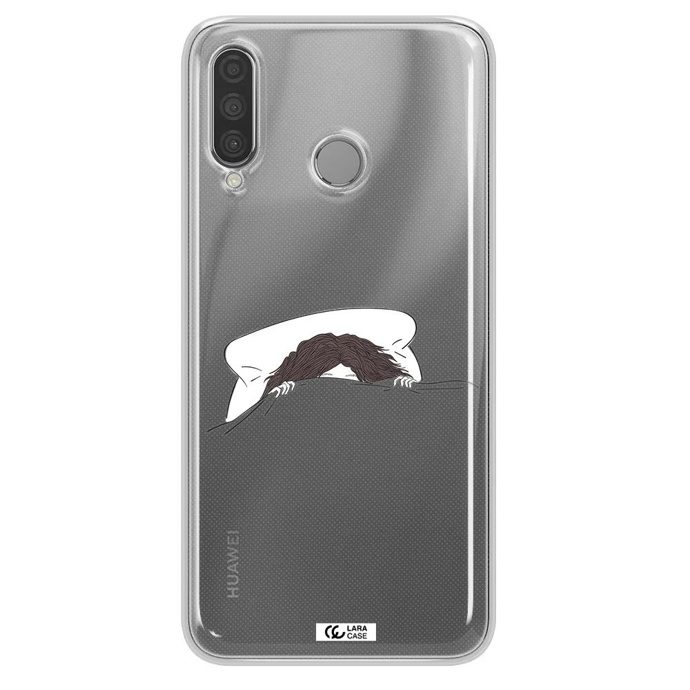 Do Not Wake Me Up Huawei P30 Lite Clear TPU Case