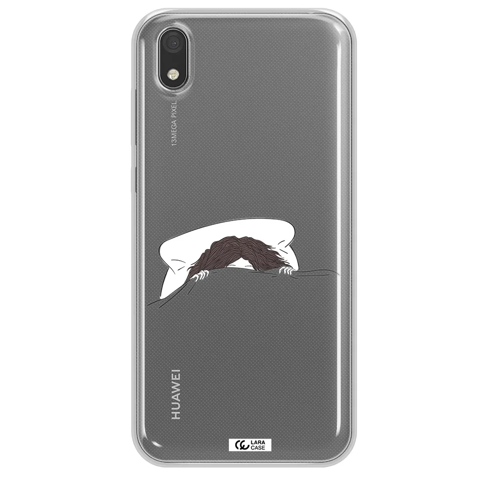 Do Not Wake Me Up Huawei Y5 2019 Clear TPU Case
