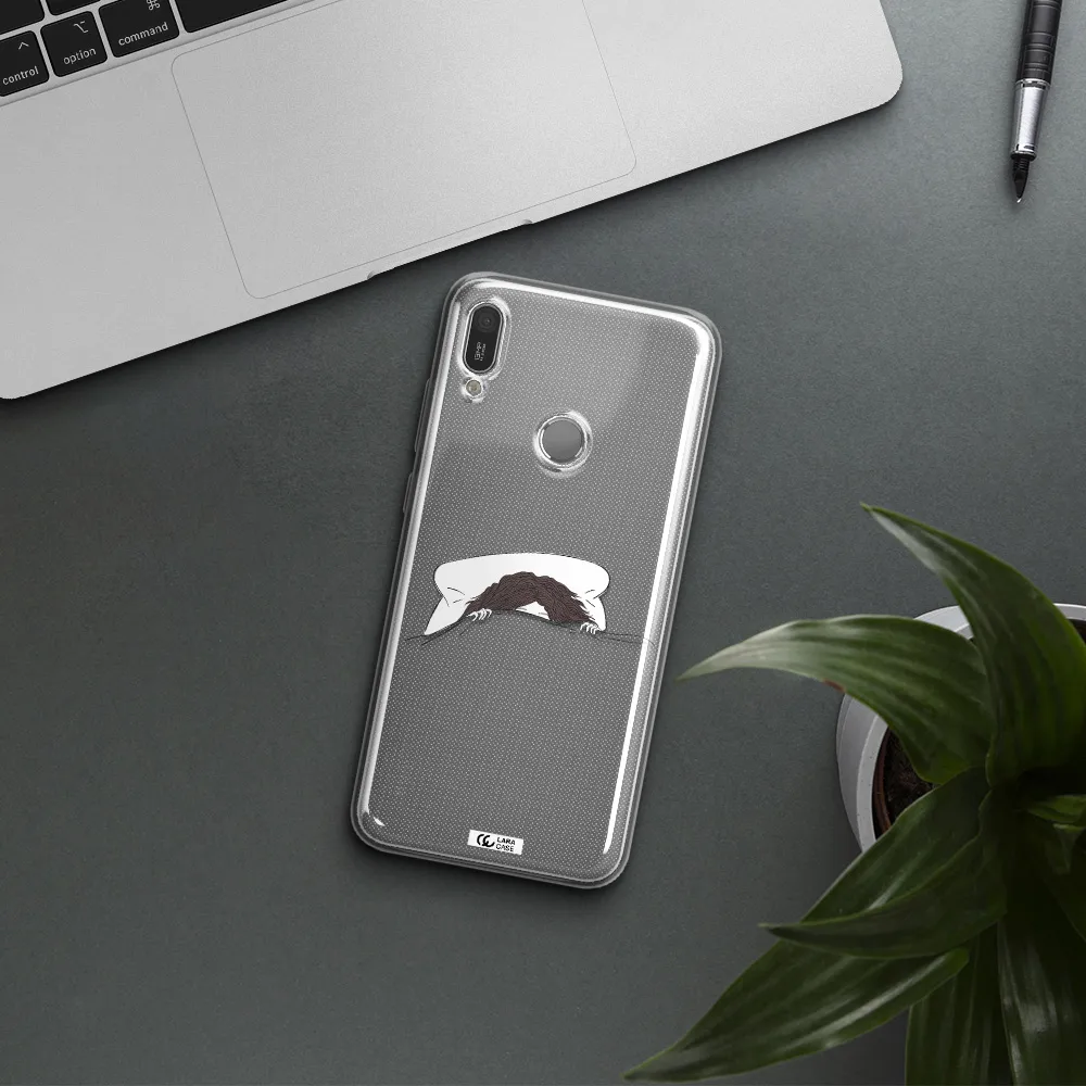 Do Not Wake Me Up Huawei Y6 2019 Clear TPU Case