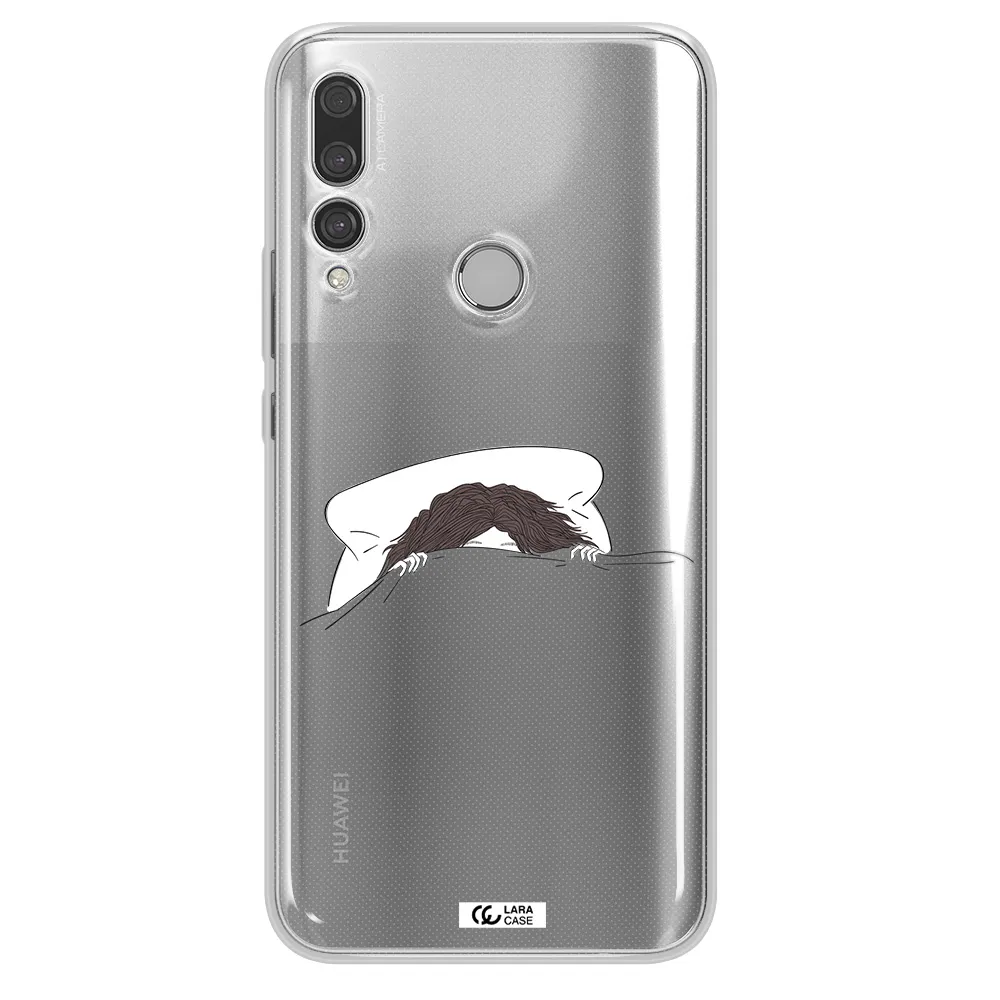 Do Not Wake Me Up Huawei Y9 Prime 2019 Clear TPU Case