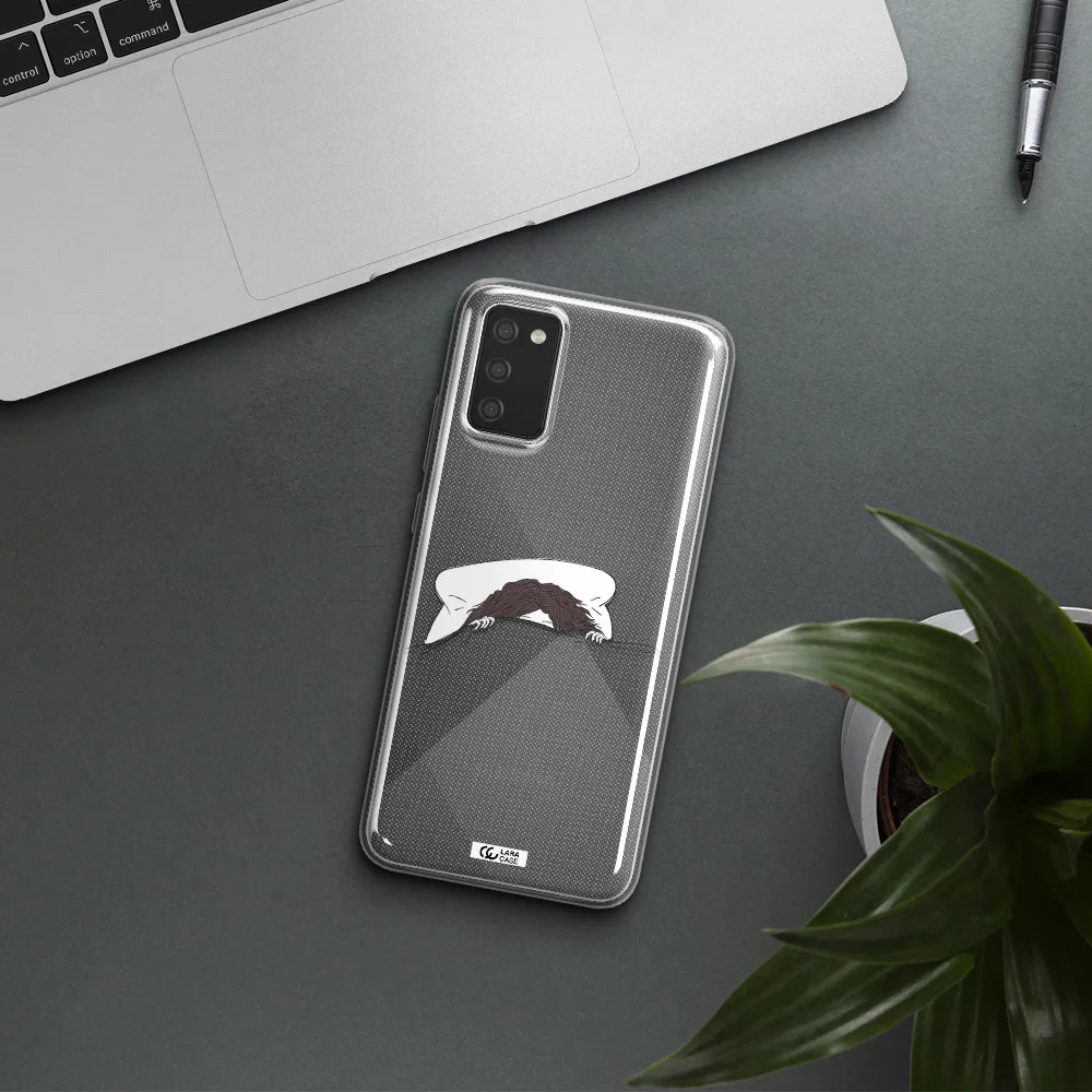 Do Not Wake Me Up Samsung A02S Clear TPU Case