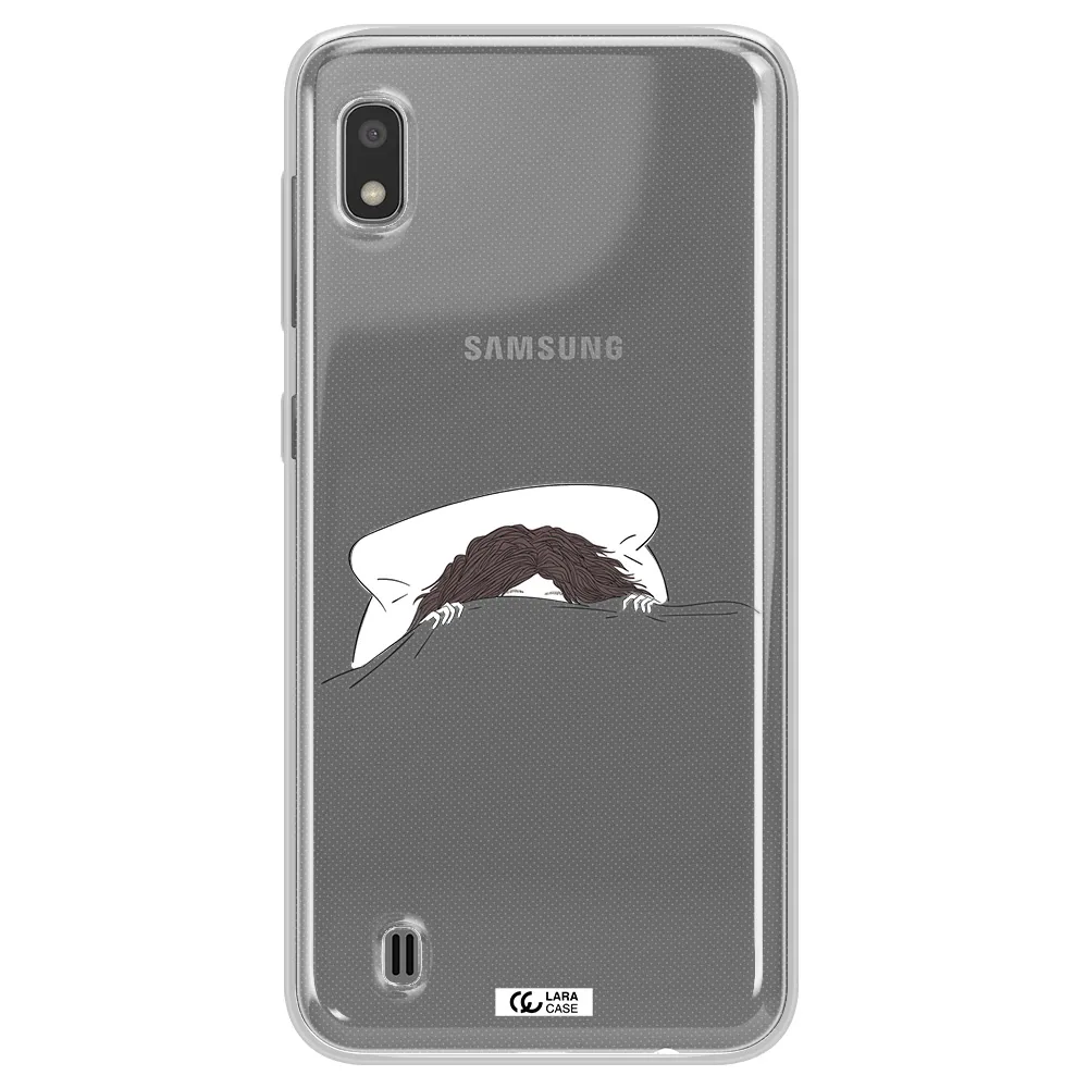 Do Not Wake Me Up Samsung A10 Clear TPU Case
