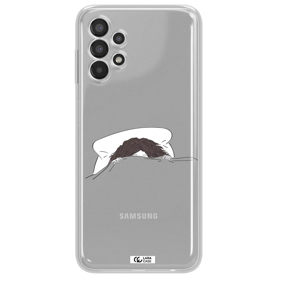 Do Not Wake Me Up Samsung A13 Clear TPU Case