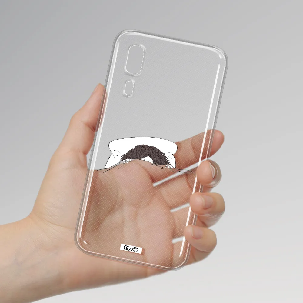 Do Not Wake Me Up Samsung A2 Core Clear TPU Case