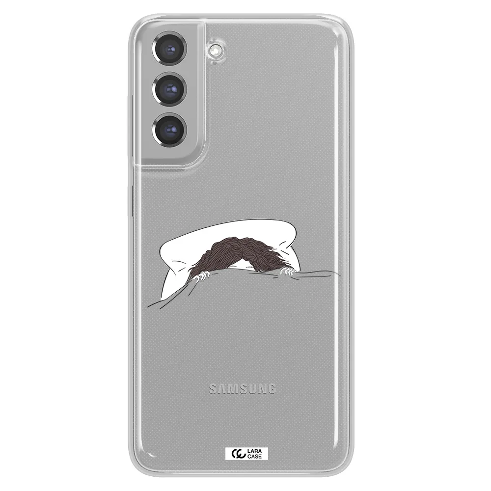 Do Not Wake Me Up Samsung A21 Fe Clear TPU Case