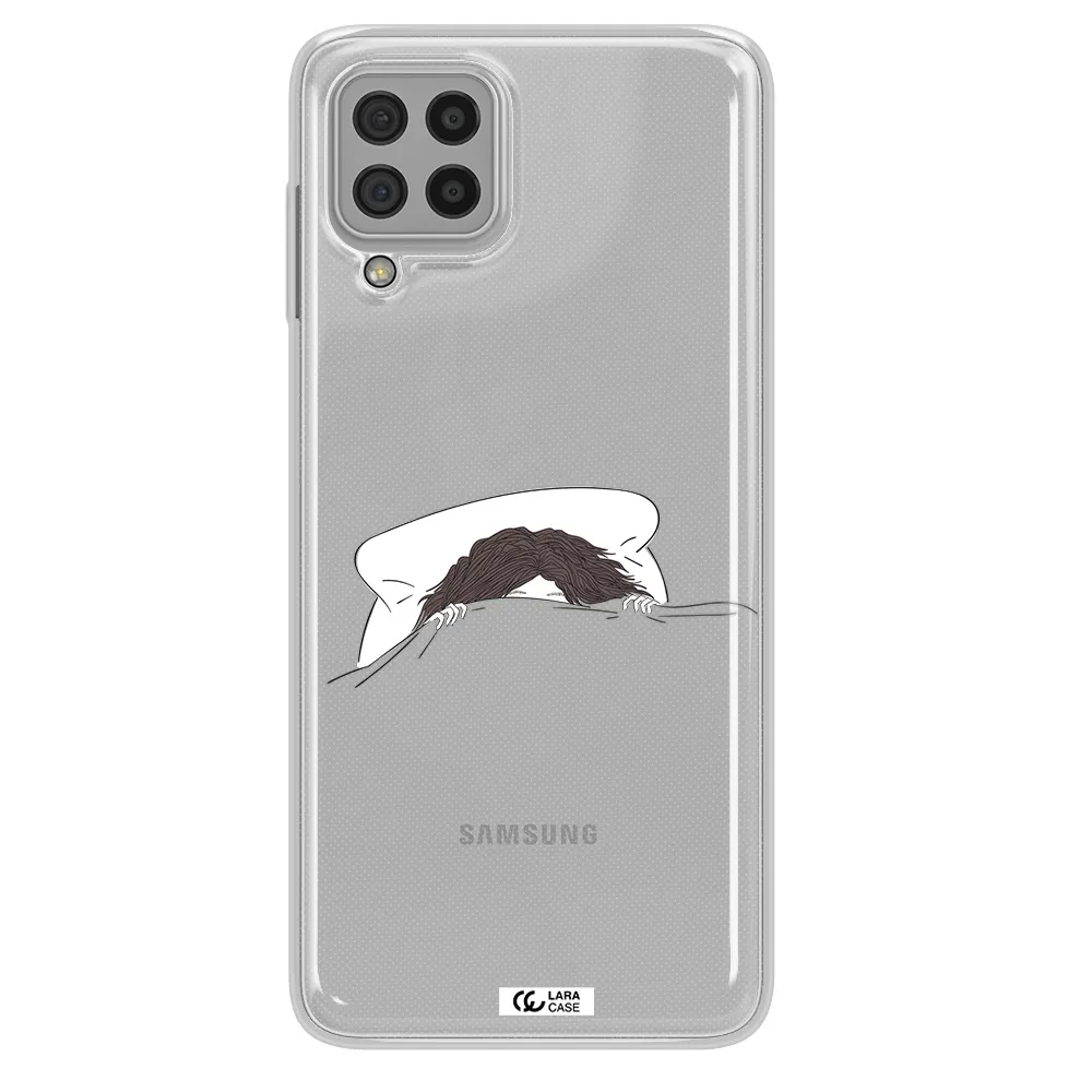 Do Not Wake Me Up Samsung A22 4g Clear TPU Case