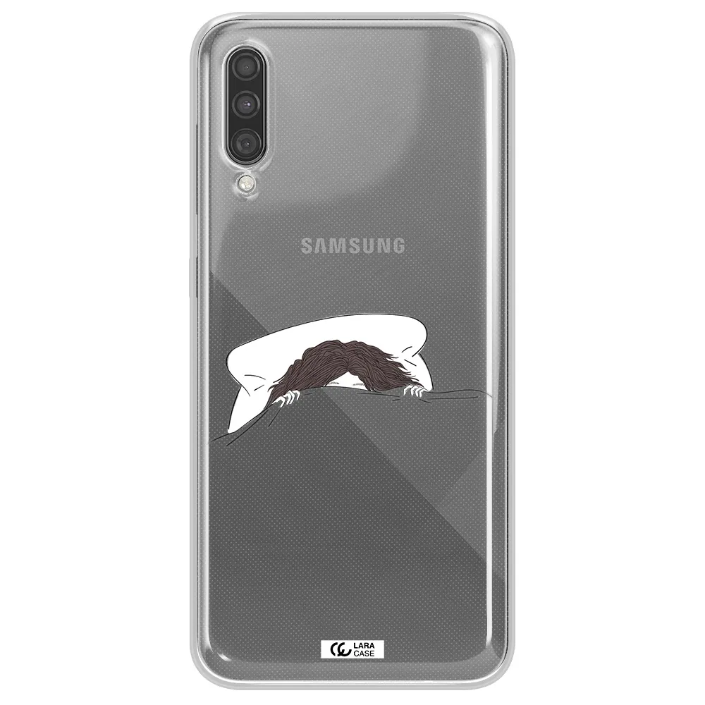 Do Not Wake Me Up Samsung A30S Clear TPU Case