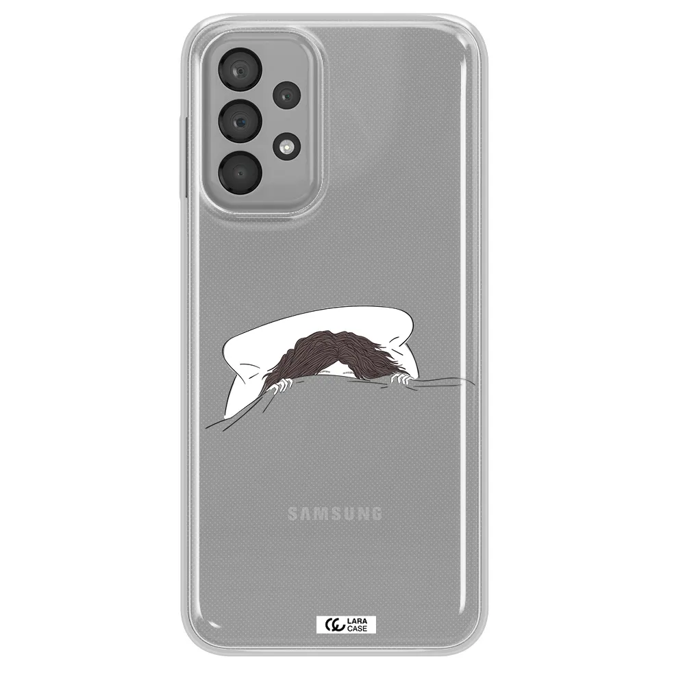 Do Not Wake Me Up Samsung A33 Clear TPU Case