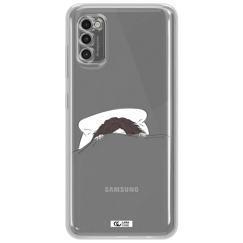 Do Not Wake Me Up Samsung A41 Clear Tpu Case