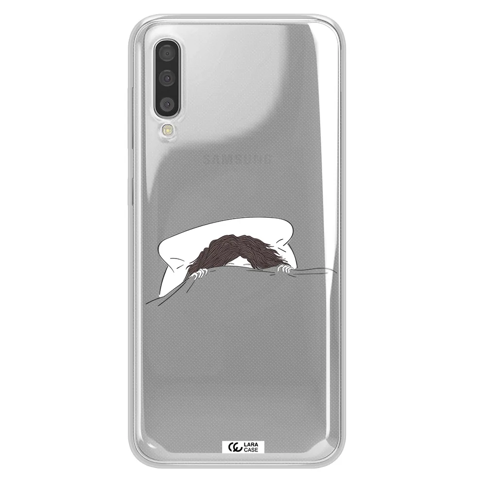 Do Not Wake Me Up Samsung A50S Clear Tpu Case