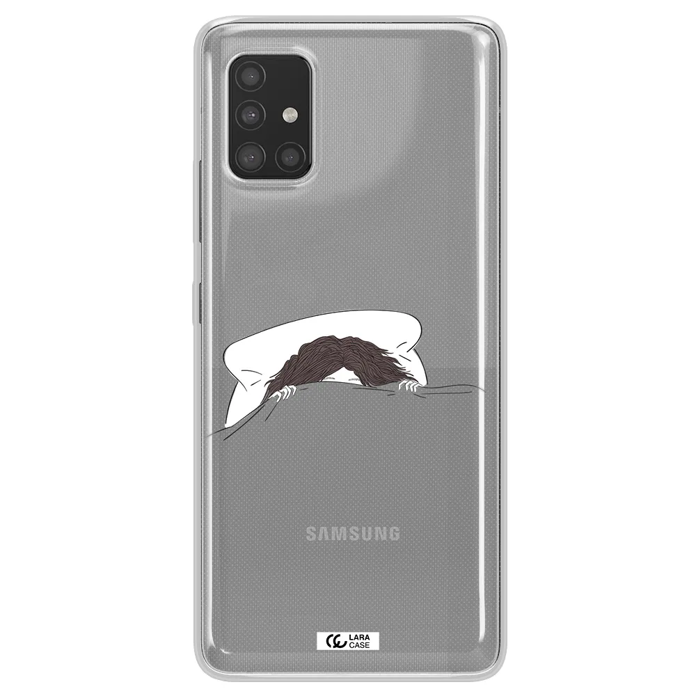 Do Not Wake Me Up Samsung A51 Clear TPU Case
