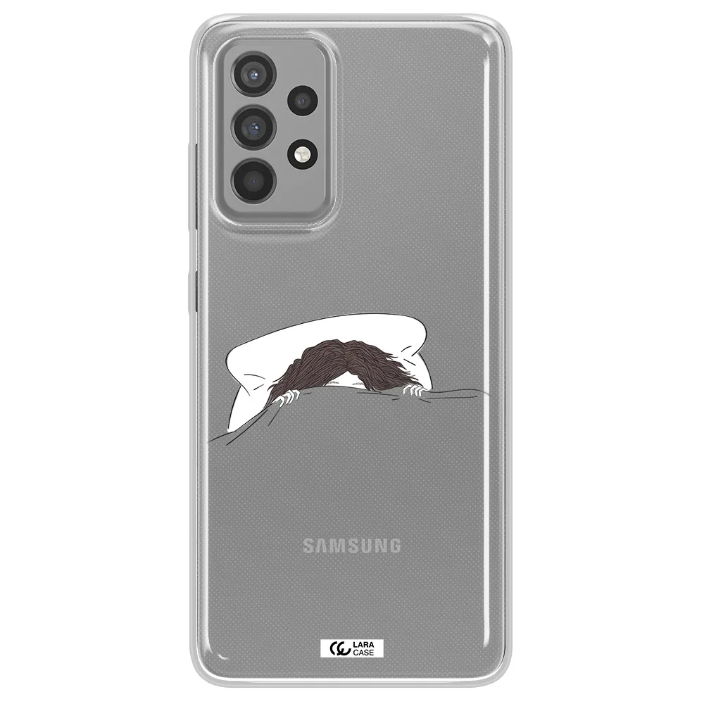 Do Not Wake Me Up Samsung A52 Clear TPU Case