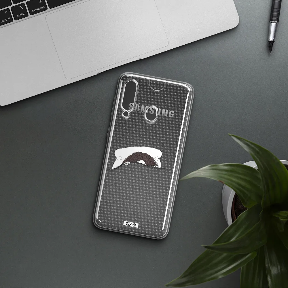 Do Not Wake Me Up Samsung A60 Clear TPU Case