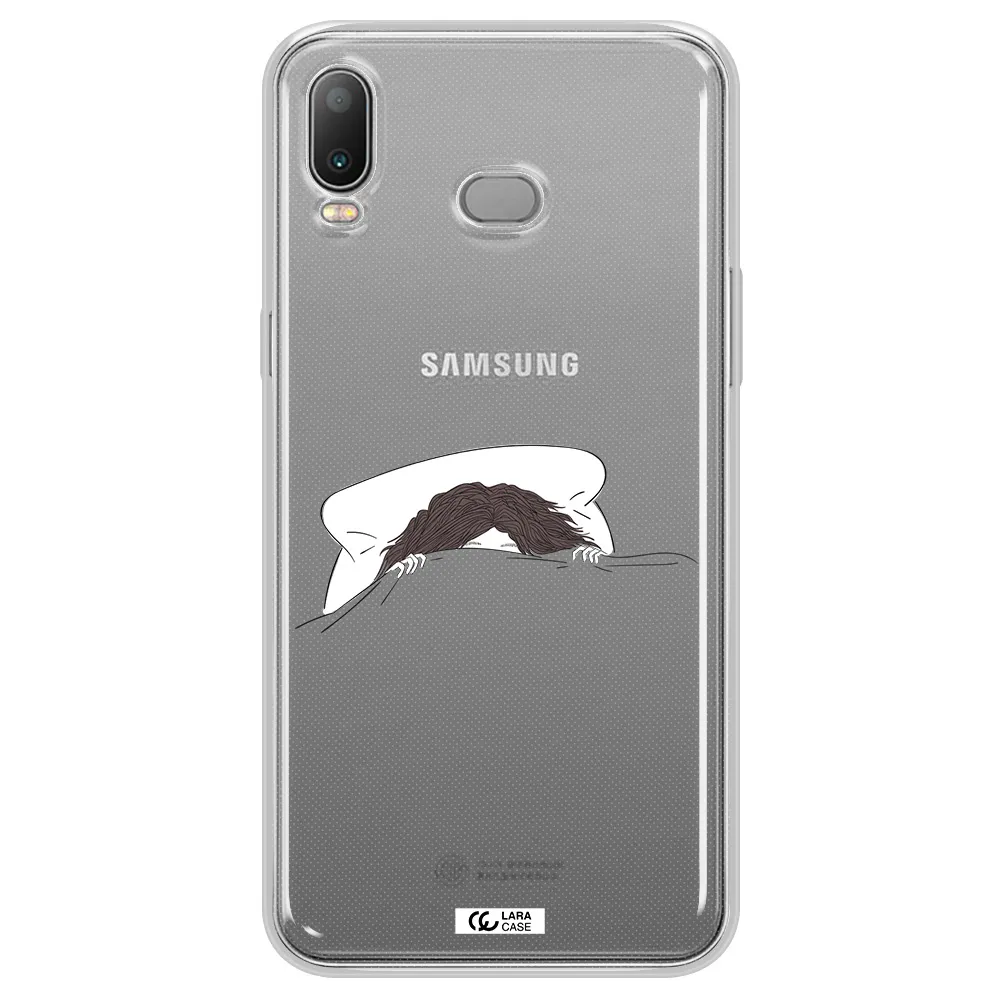 Do Not Wake Me Up Samsung A6S Clear TPU Case