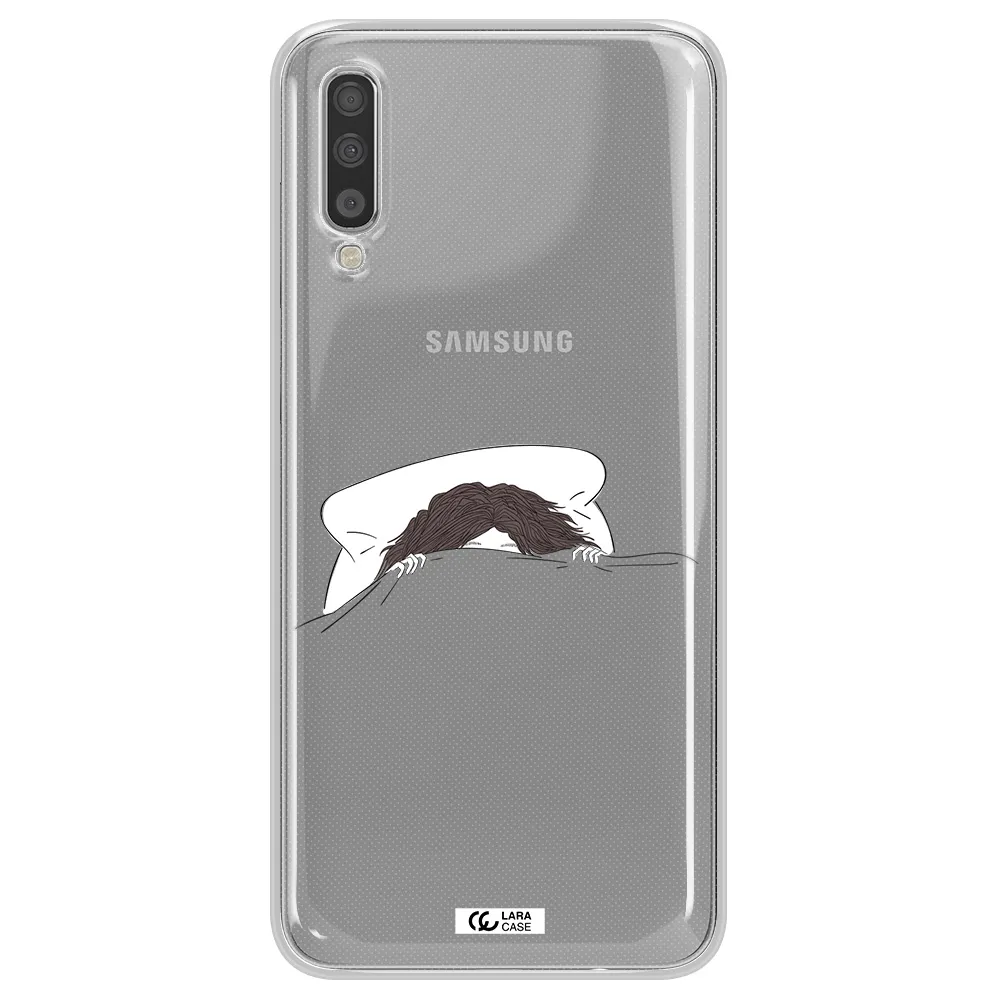 Do Not Wake Me Up Samsung A70S Clear Tpu Case