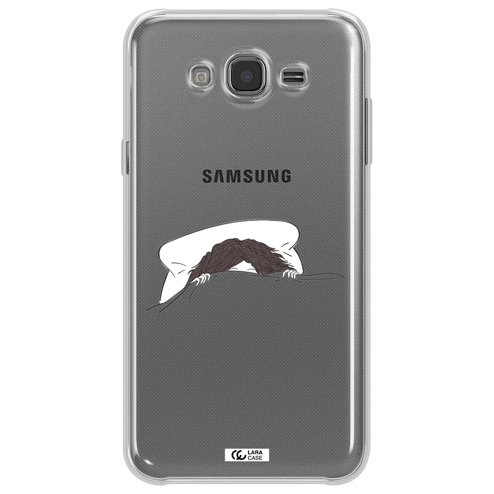 Do Not Wake Me Up Samsung J7 Core Clear TPU Case