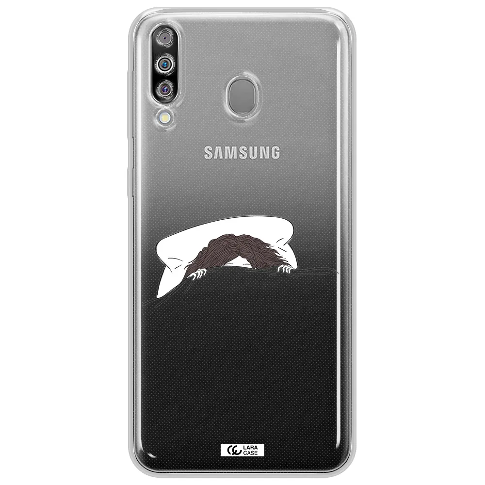 Do Not Wake Me Up Samsung M30 Clear TPU Case