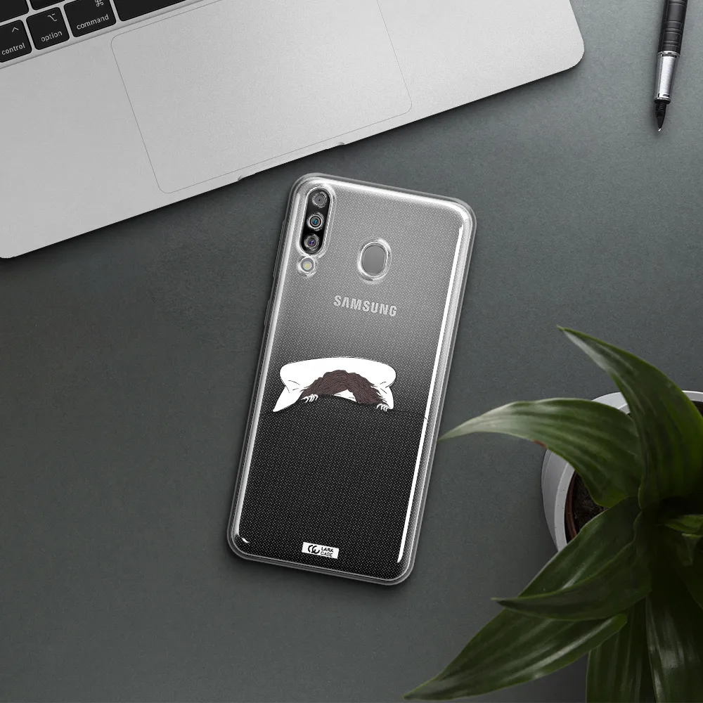 Do Not Wake Me Up Samsung M30 Clear TPU Case