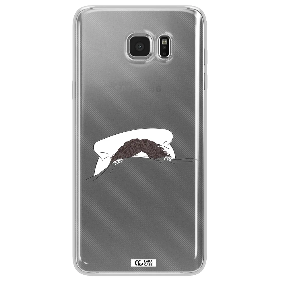 Do Not Wake Me Up Samsung Note 5 Clear TPU Case