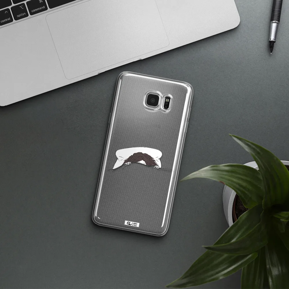 Do Not Wake Me Up Samsung Note 5 Clear TPU Case