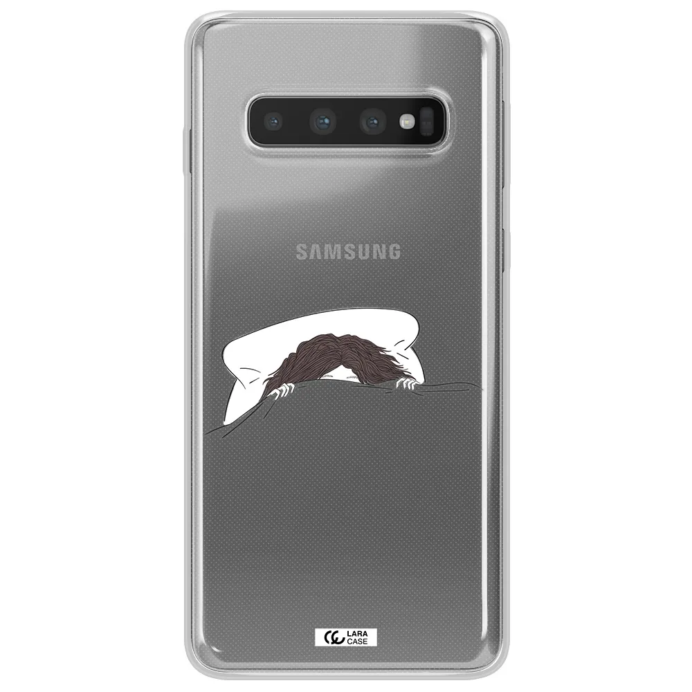 Do Not Wake Me Up Samsung S10 Plus Clear TPU Case