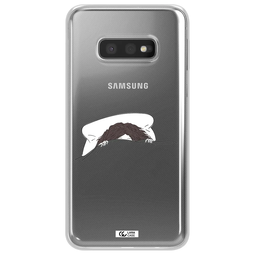 Do Not Wake Me Up Samsung S10e Clear TPU Case